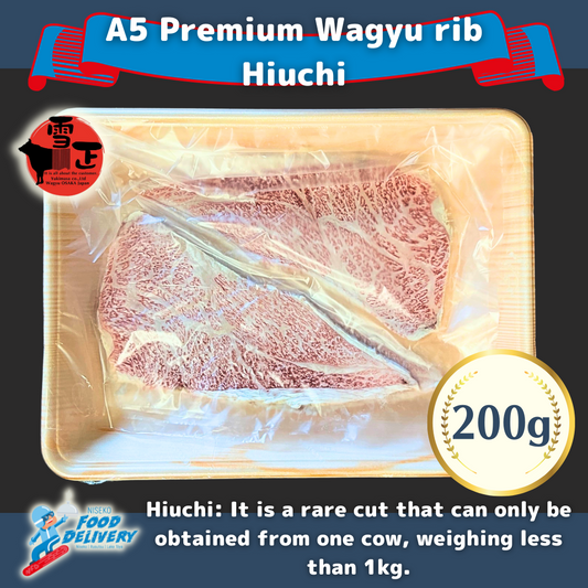 A5 Premium Wagyu rib (Hiuchi) by Osaka Yukimasa 200g